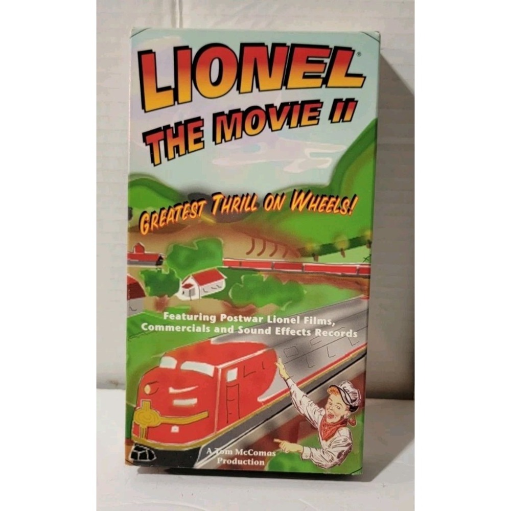 Lionel The Movie II VHS Tape "Greatest Thrill on Wheels" Postwar Films